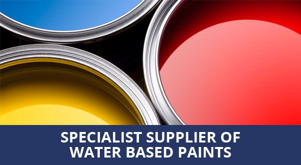 Specialist supplier of water based paints