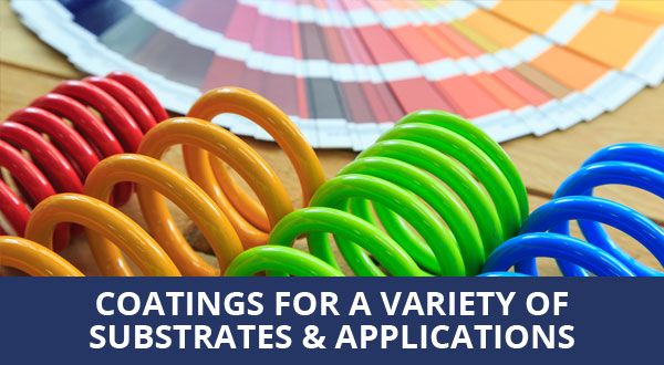 Coatings for a variety of substrates & applications